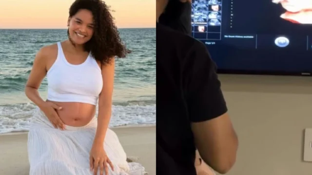 Lucy Ramos compartilha imagens de ultrassom da segunda filha, Kora