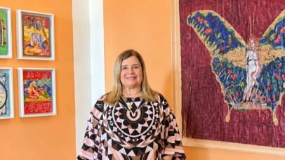 Natureza e espiritualidade guiam as 60 obras de Christina Oiticica em mostra na Itália