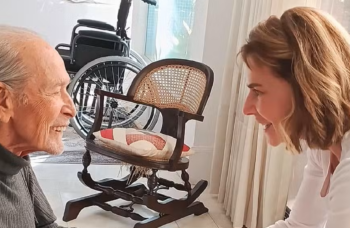 O reencontro emocionante de Maitê Proença e Gracindo Júnior antes da despedida