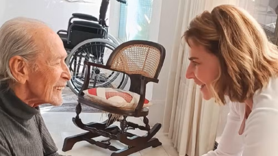 O reencontro emocionante de Maitê Proença e Gracindo Júnior antes da despedida