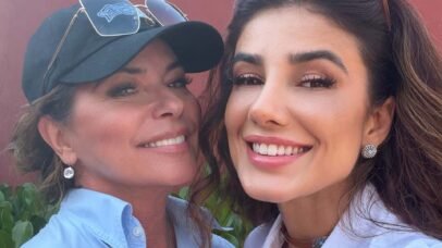 Paula Fernandes e Shania Twain celebram amizade e paixão por cavalos em reencontro no interior de SP
