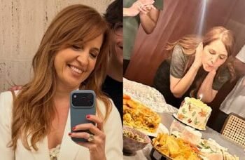 Poliana Abritta celebra 51 anos em reunião intimista com a família