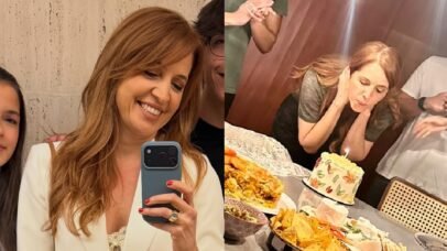 Poliana Abritta celebra 51 anos em reunião intimista com a família 1 Poliana Abritta celebra 51 anos em reunião intimista com a família