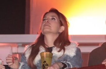 Poliana Abritta curte Rock in Rio com o marido e a filha em rara aparição