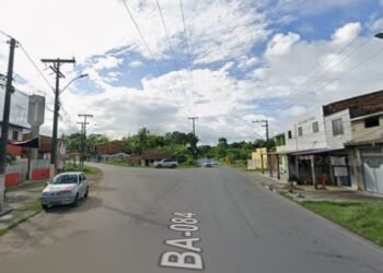 Mulher é morta em Entrada da Pedra, em Santo Amaro; caso é tratado como feminicídio 4 print do google maps da comunidade de ENtrada da Pedra, em Santo Amaro