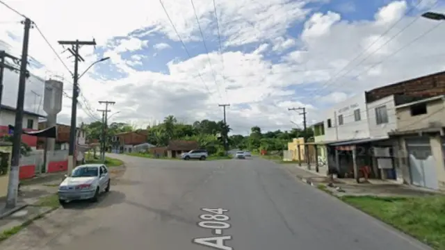 print do google maps da comunidade de ENtrada da Pedra, em Santo Amaro