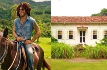 Refúgio de luxo: conheça a fazenda de 400 hectares de Lenny Kravitz no Brasil