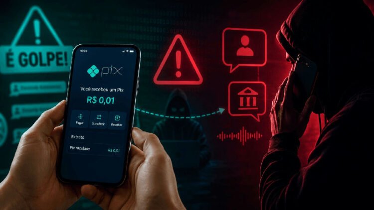 Transferência de R$ 0,01 não hackeia conta e golpe do PIX depende de engenharia social para roubo