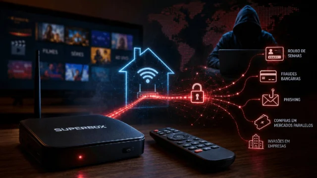 TV box pirata transforma sua rede doméstica em porta de entrada para cibercriminosos