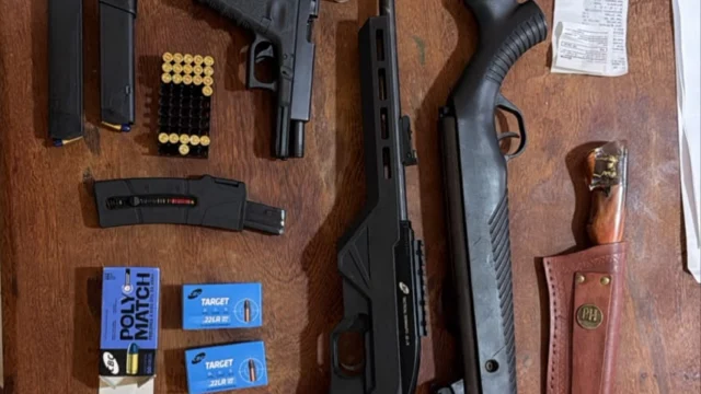 armas apreendidas
