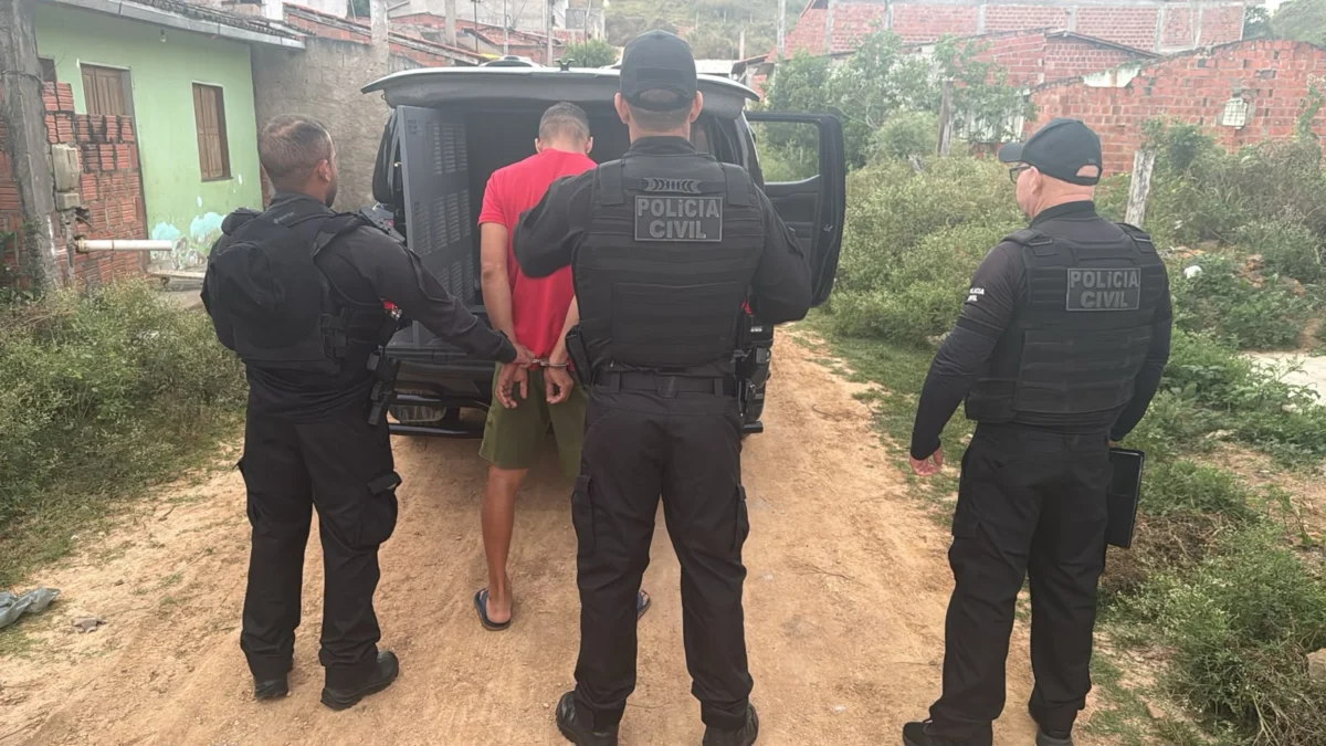 homem sendo preso na bahia