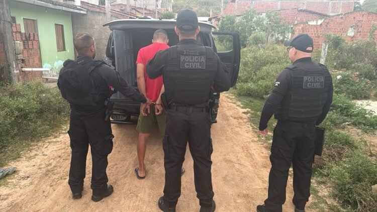 homem sendo preso na bahia