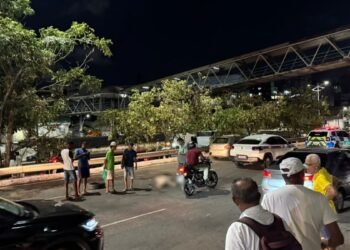 Mulher sofre fratura exposta após ser atropelada na Caixa d’Água, em Salvador 4 mulher é atropelada em Salvador