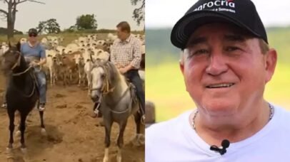Amado Batista mantém fazenda milionária com 800 touros no Mato Grosso