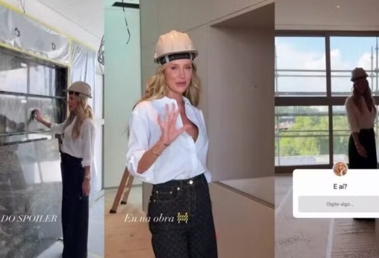 Ana Paula Siebert exibe luxos e detalhes da reforma de novo apartamento