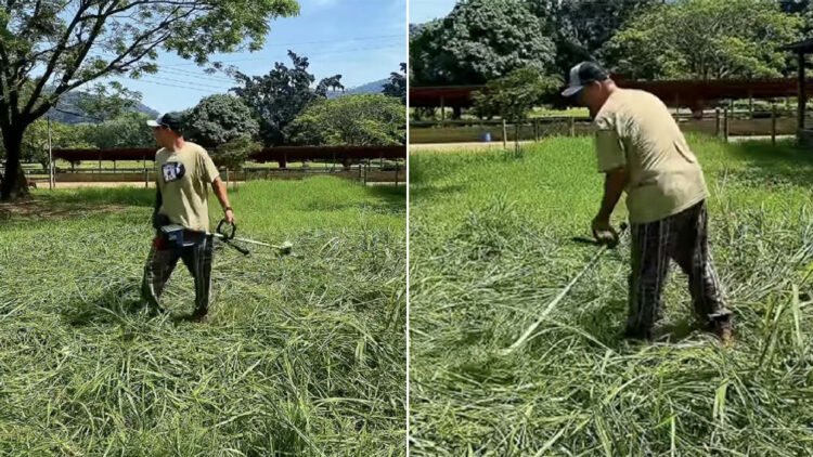 André Marques cuida pessoalmente de fazenda da família e impressiona