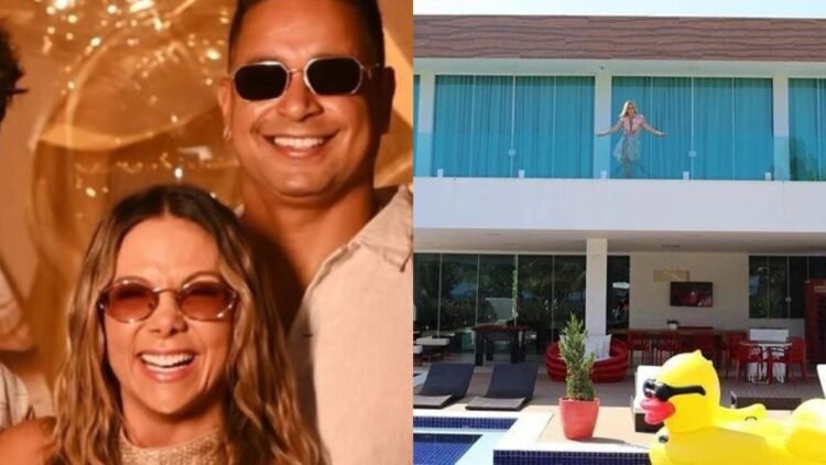 Carla Perez e Xanddy mantêm rotina reservada em mansão nos Estados Unidos