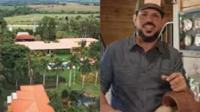 Conheça a luxuosa fazenda de 600 mil m² que pertence ao cantor Sorocaba 1 Conheça a luxuosa fazenda de 600 mil m² que pertence ao cantor Sorocaba