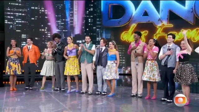 Dança dos Famosos define duplas na repescagem após ritmo rock