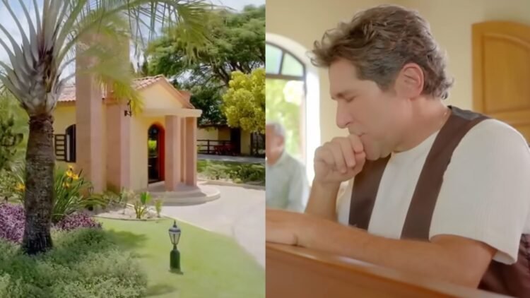 Daniel abre as portas de sua fazenda em Brotas e revela capela particular