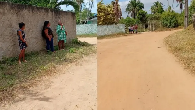 Eleitores de Santo Amaro aguardam transporte para ir votar neste domingo, 25.