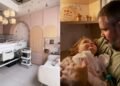 Filha de Juliano Cazarré ganha quarto adaptado de 16 metros quadrados com suporte médico
