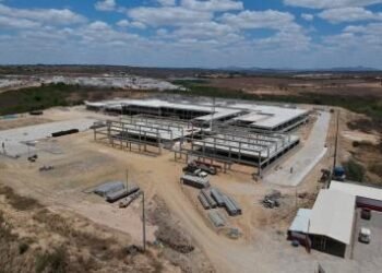 Hospital e Maternidade Regional do Sisal atinge 35% de conclusão em obras