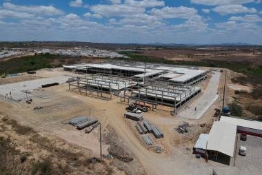 Hospital e Maternidade Regional do Sisal atinge 35% de conclusão em obras 1 Hospital e Maternidade Regional do Sisal atinge 35% de conclusão em obras