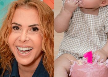 Joelma celebra o primeiro ano de vida da neta com fotos encantadoras