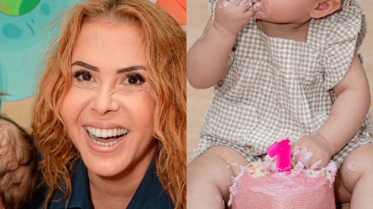 Joelma celebra o primeiro ano de vida da neta com fotos encantadoras