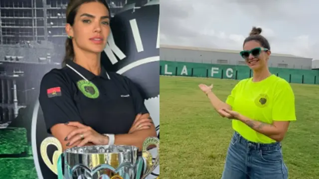Kelly Key assume presidência de clube de futebol em Angola