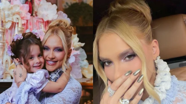 Maria Flor surpreende com fantasia de Rapunzel e deixa Virginia em choque