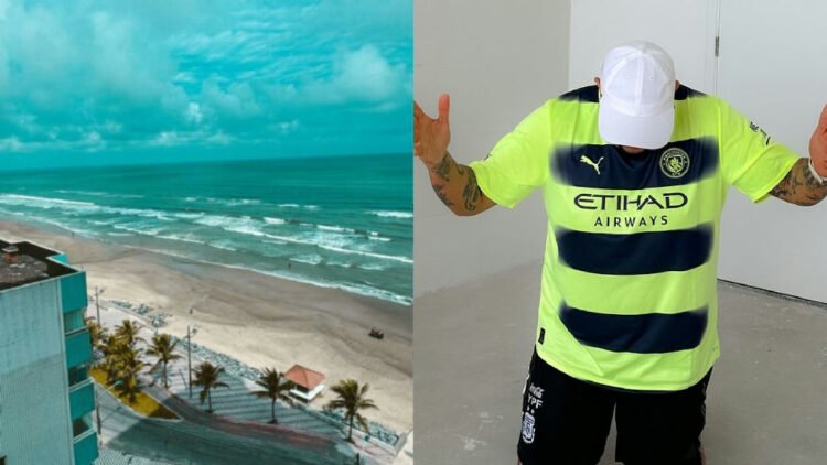 MC Binn celebra conquista de apartamento na praia após trajetória de superação