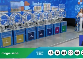 Mega-sena 3066: veja os números sorteados e o valor do prêmio