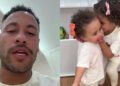 Neymar diverte seguidores ao flagrar as filhas aprontando em casa
