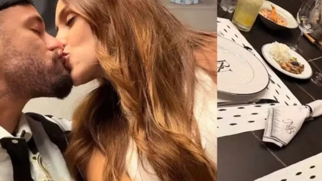 Neymar prepara jantar romântico para Bruna Biancardi após eleições