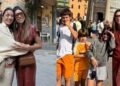 Patrícia Abravanel curte viagem em família pela Itália com a mãe e filhos