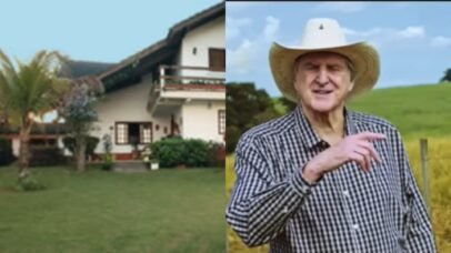 Sérgio Reis encontra ouro em fazenda durante construção de lago em MT 1 Sérgio Reis encontra ouro em fazenda durante construção de lago em MT