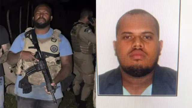 Policial Militar Isaac Boa Morte e seu sócio Wesley