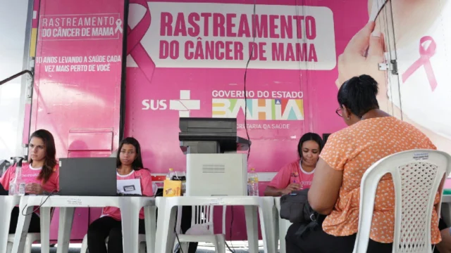Unidades móveis oferecem mamografias gratuitas pelo estado