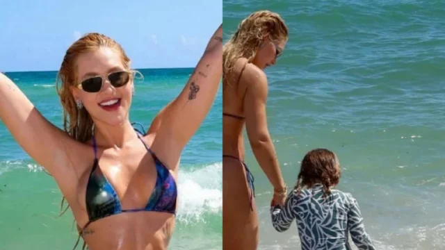 Virginia Fonseca curte dia de praia com os filhos em Miami após término