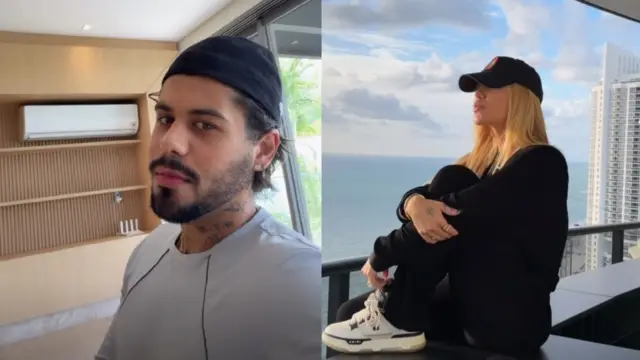 Virginia Fonseca visita apartamento de Zé Felipe em Miami e elogia imóvel