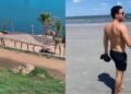 Wesley Safadão surpreende com prainha particular em fazenda no Ceará