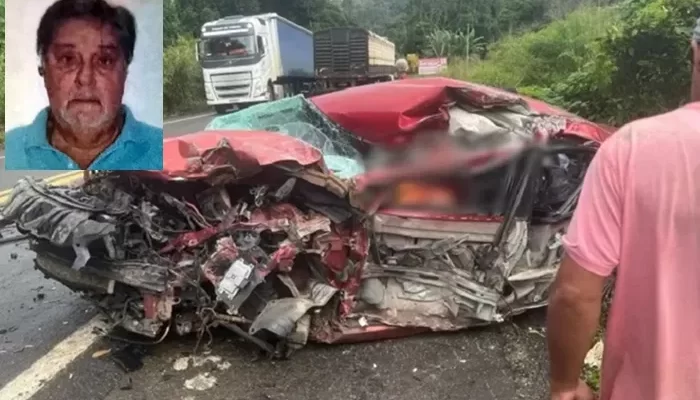 acidente idoso morre br-101