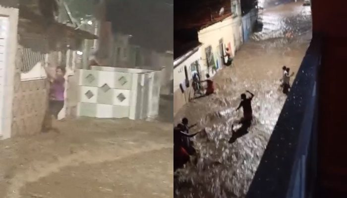 Enchente cachoeira