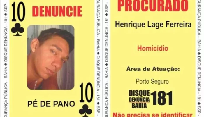 pé de pano baralho do crime